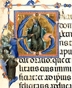 Master Of The Codex Of Saint George - Codex of St George (Folio 123r) - WGA14524