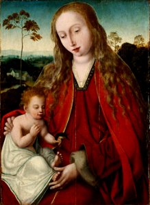 Maestro de la Magdalena de Mansi - Virgen con niño