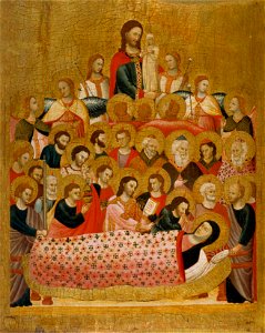 Master of the Cini Madonna - Dormition of the Virgin - Google Art Project