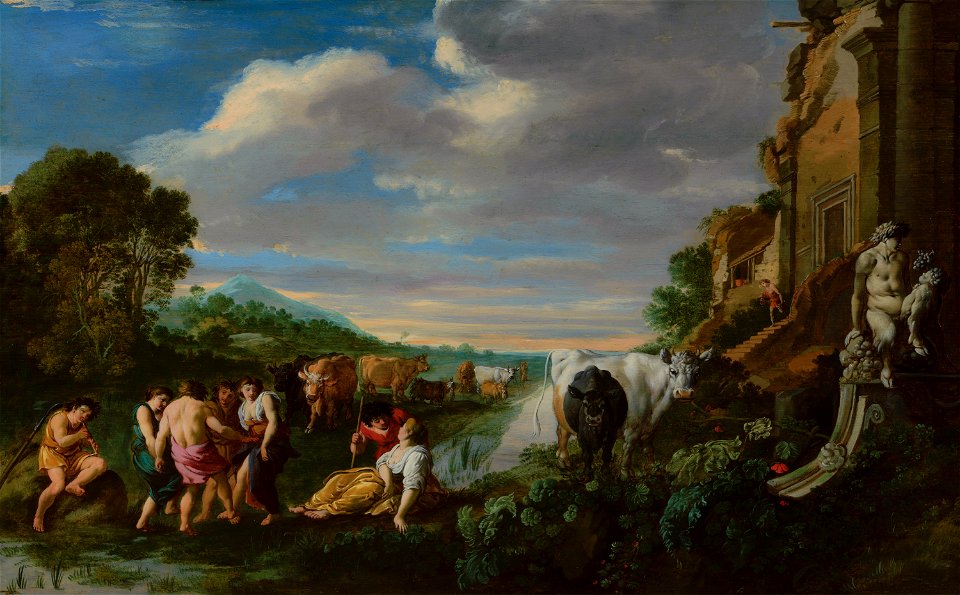 Moyses van Wtenbrouck - Landscape with Shepherds - 1059 - Mauritshuis