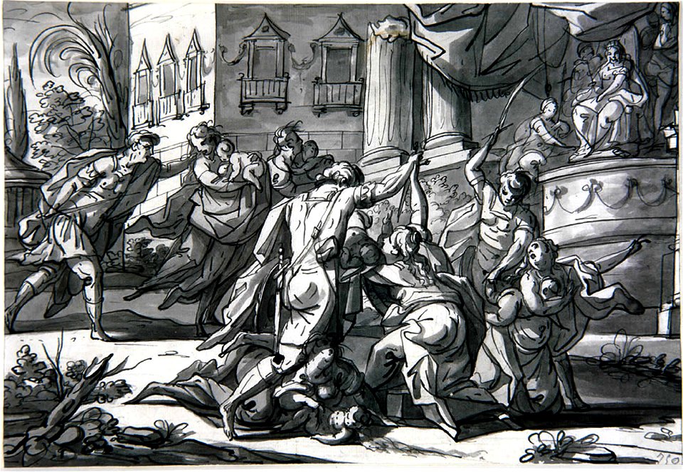 Matanza de los inocentes by Miguel de Verdiguier