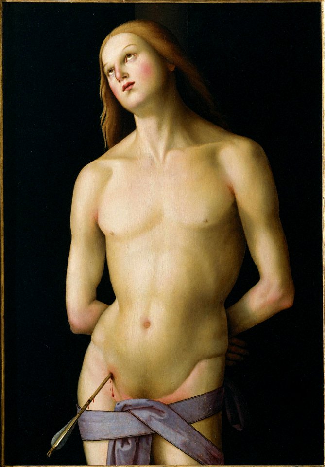 Master of the Greenville Tondo - Saint Sebastian - 1995-330 - Princeton University Art Museum