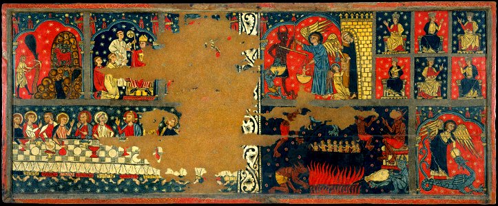 Master of Soriguerola - Panel of Saint Michael - Google Art Project