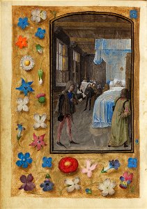 Master of Mary of Burgundy - Dying in bed in the Book of hours of William Hastings - Google Art Project
