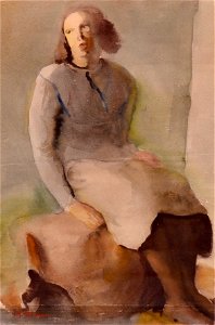 Matej Sternen - ženski portret