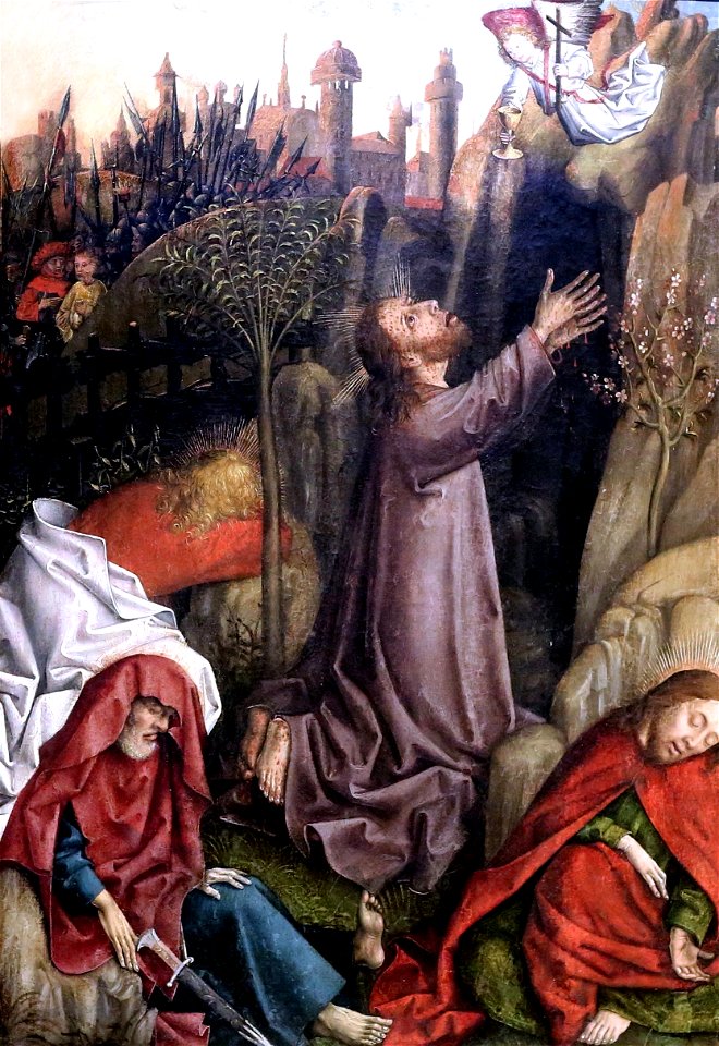 Master of the Karlsruhe Passion - Prayer on the Mount of Olives ()