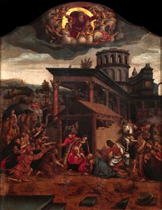 Master of Paul and Barnabas - Epiphany - Google Art Project