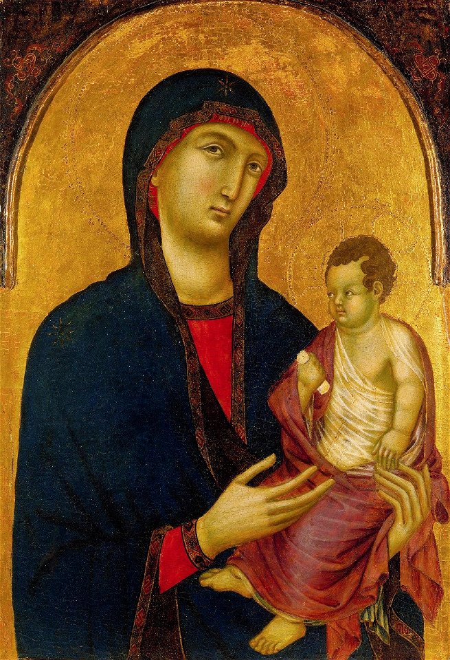 Master of Citta di Castello, Vadonna and Child, 1300-1350, Detroit Institute of Art