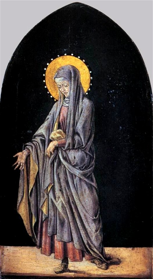 Master of Pratovecchio - Pratovecchio Altarpiece - Virgin Mary