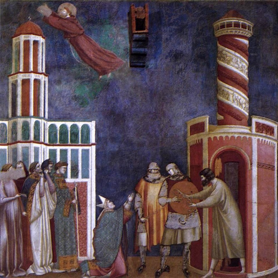 Master of Saint Cecilia - Legend of St Francis - 28. Liberation of the Repentant Heretic - WGA14480