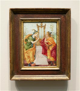 Master of Tavernelle (Niccolò Cartoni) Circle of Filippino Lippi - Two Muses - 67.28 - Minneapolis Institute of Arts