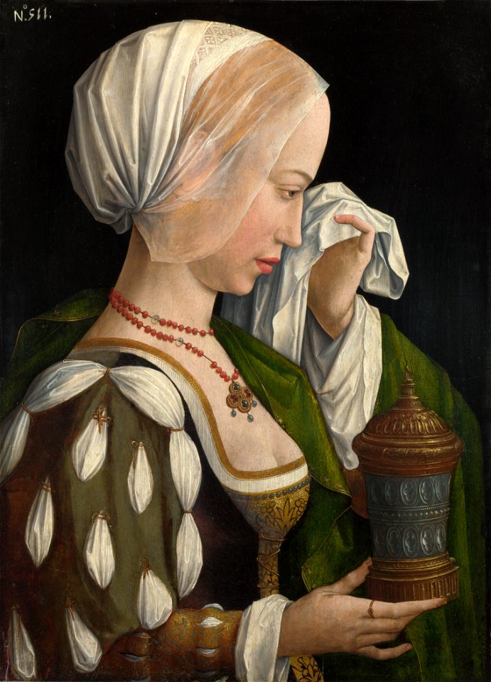 Workshop of Master of the Magdalen Legend - The Magdalen Weeping NG3116