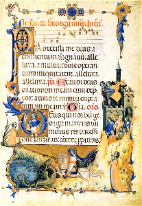 Master Of The Codex Of Saint George - Codex of St George (Folio 85r) - WGA14523