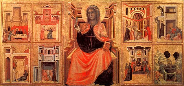 Master Of Saint Cecilia - Saint Cecilia Altarpiece - WGA14477