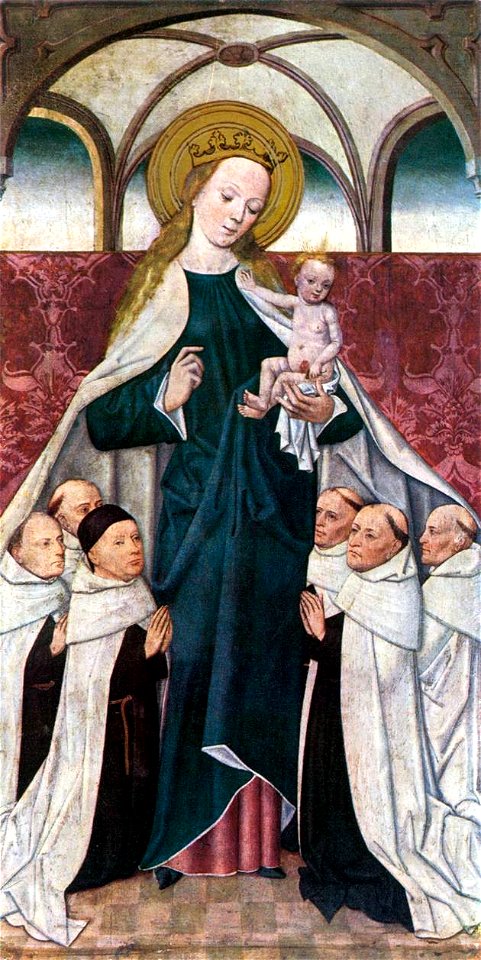 Master of the Life of the Virgin - The Virgin of Mercy - WGA14594