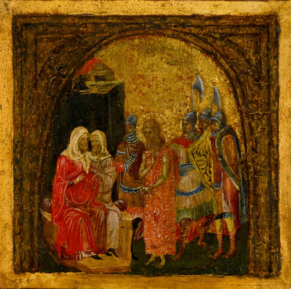 Master of Saint-Nicholas-des-Champs Christ before the Judges