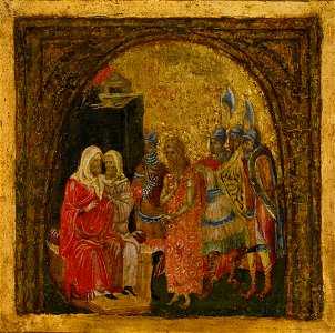 Master of Saint-Nicholas-des-Champs Christ before the Judges