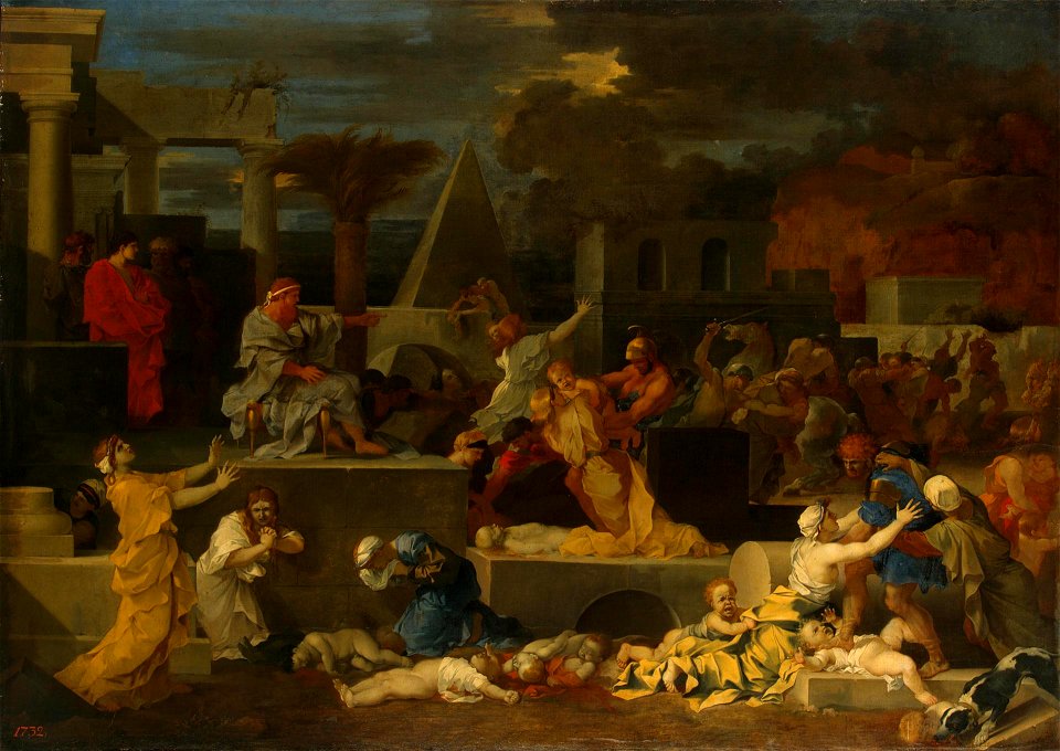 Massacre des Innocents - Sébastien Bourdon - Hermitage Museum