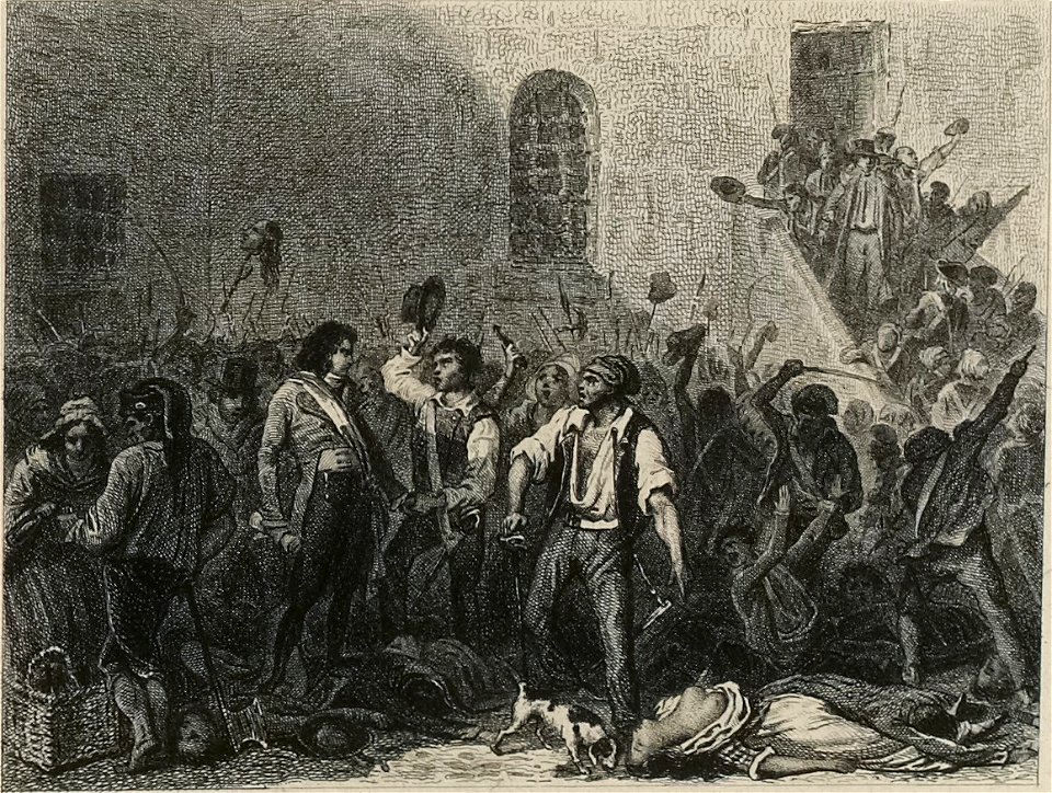 Massacres des 2 et 3 septembre 1792 - Auguste Raffet