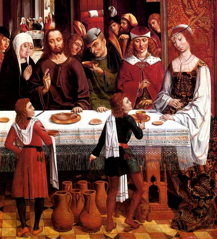 Master Of The Catholic Kings - The Marriage at Cana (detail) - WGA14520