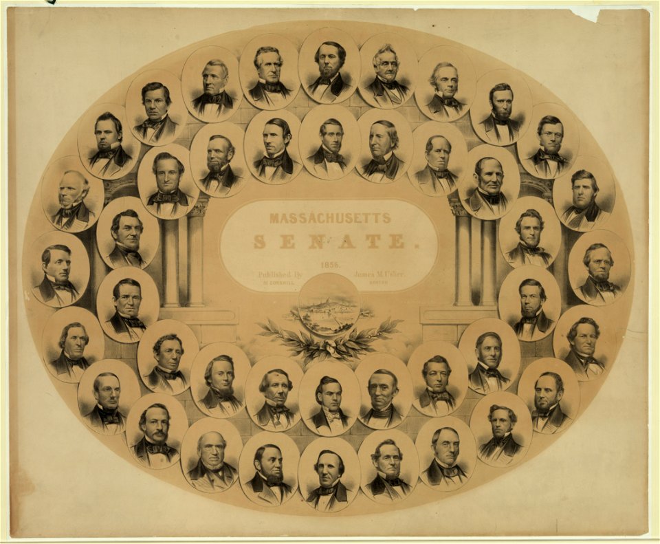 Massachusetts, Senate, 1856 LCCN2004669314