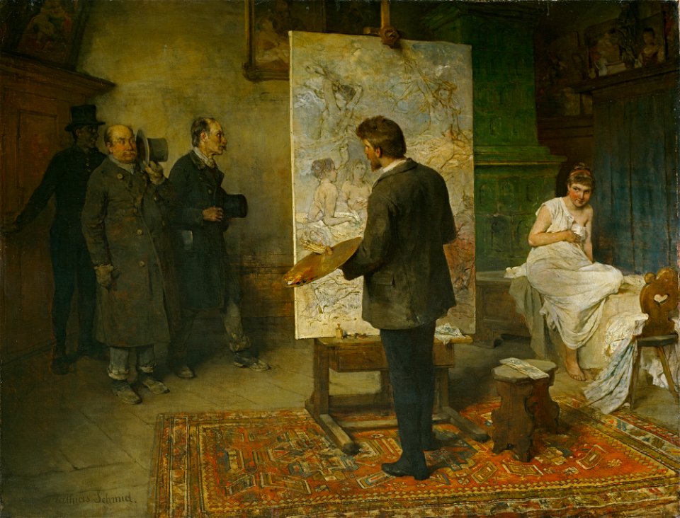 Mathias Schmid - Die Feuerb'schau - G 3970 - Lenbachhaus