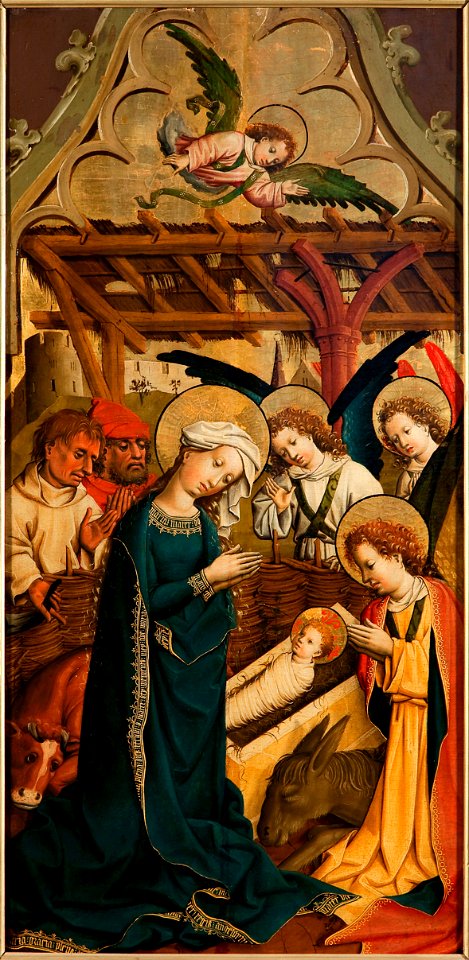 Master of Lichtenstein Castle - Nativity (The Holy Night) - Google Art Project