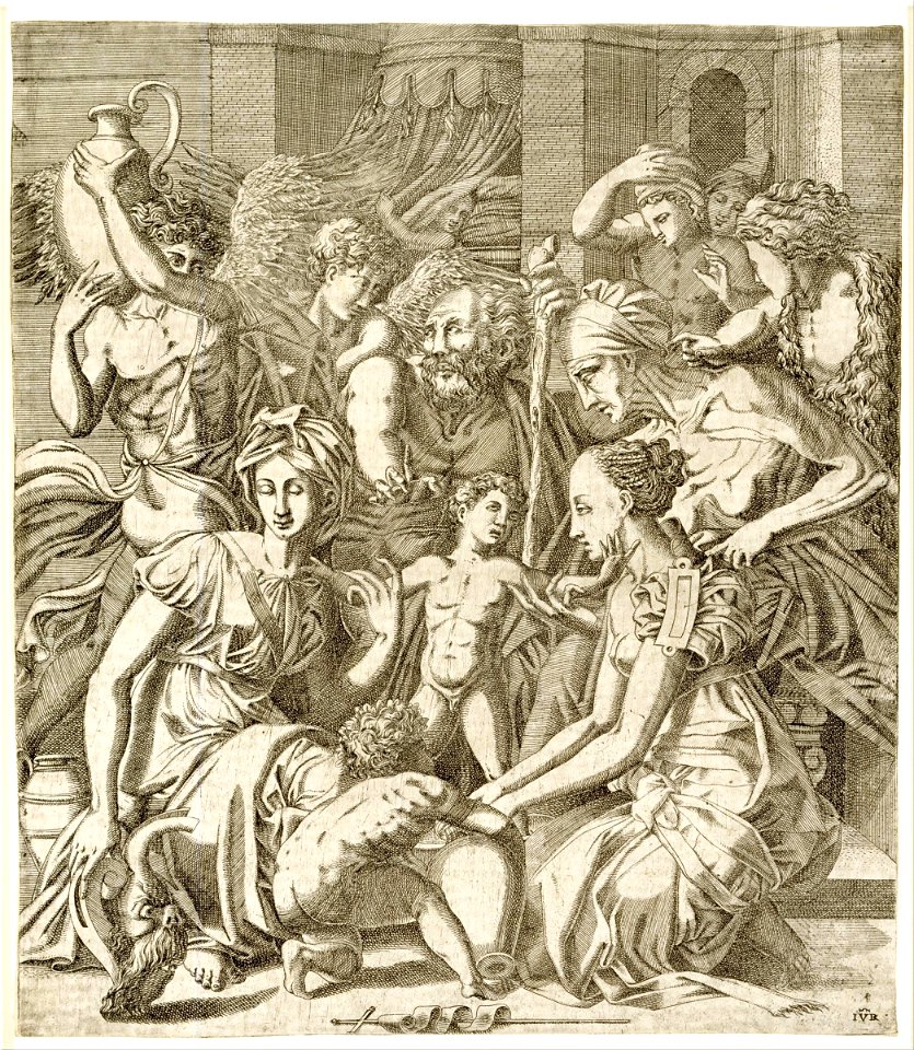 Master I. O. V. - Allegory of the Birth of Christ - Google Art Project