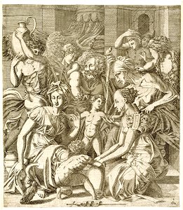 Master I. O. V. - Allegory of the Birth of Christ - Google Art Project