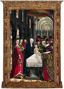 Master of the Catholic Kings - The Presentation in the Temple - 1933.29 - Fogg Museum