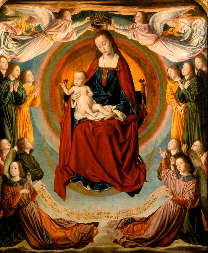Master of Moulins - The Moulins Triptych (central panel) - WGA14453