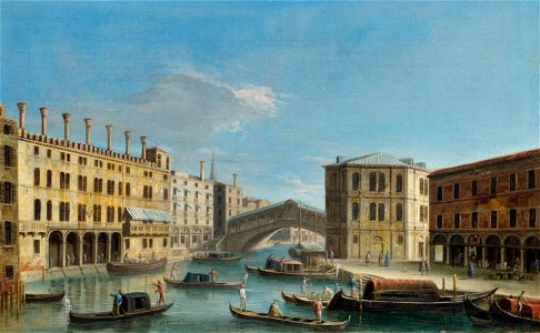 Master of the Langmatt Foundation Views Rialto Bridge