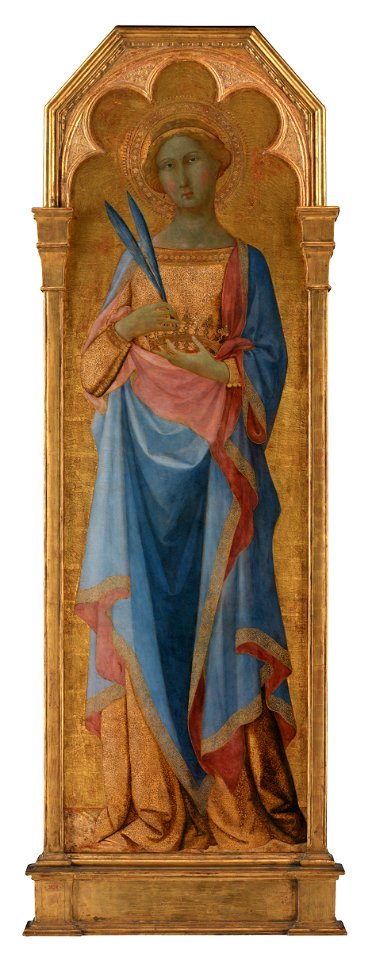 Master of Palazzo Venezia Madonna - St. Corona - Google Art Project