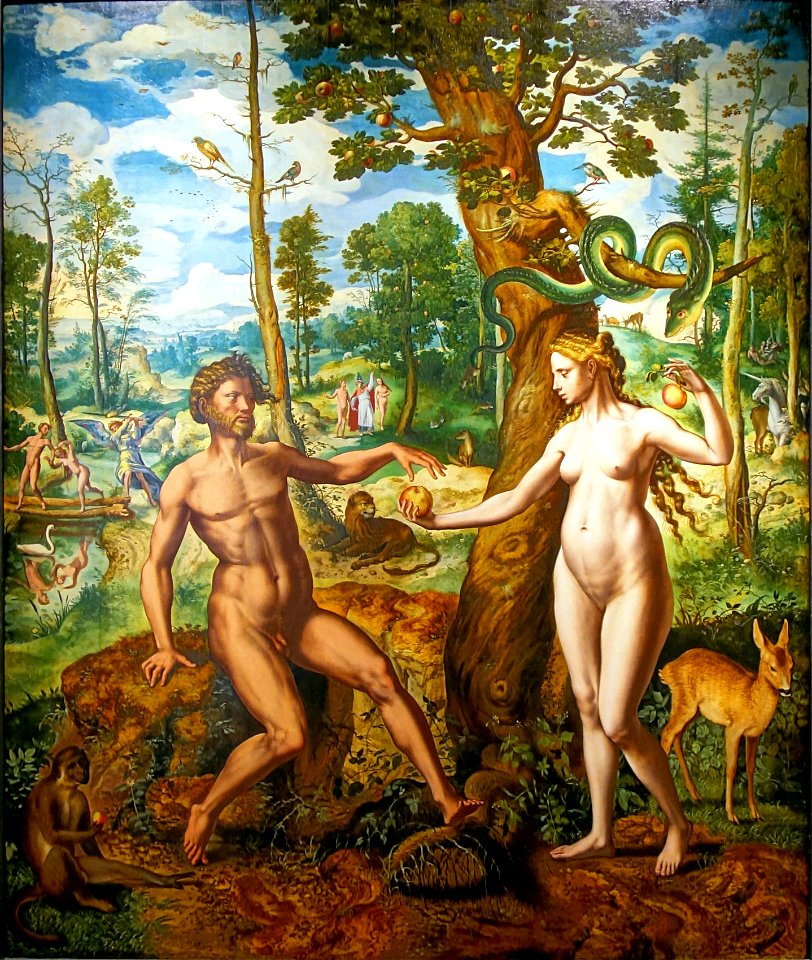 Master of Paul and Barnabas - Bonnefantenmuseum - The Fall of Man