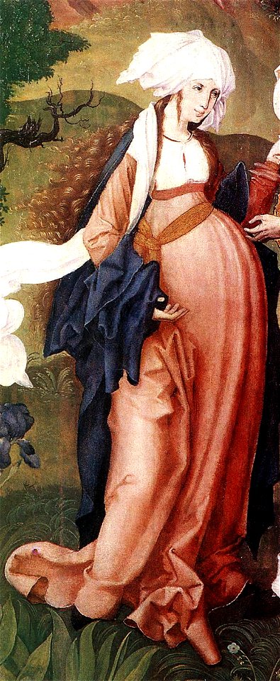 Master M S - The Visitation (detail) - WGA14335