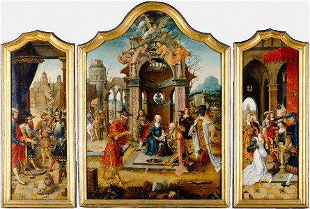 Master of the Von Groote Adoration - Adoration of the Magi Tryptich