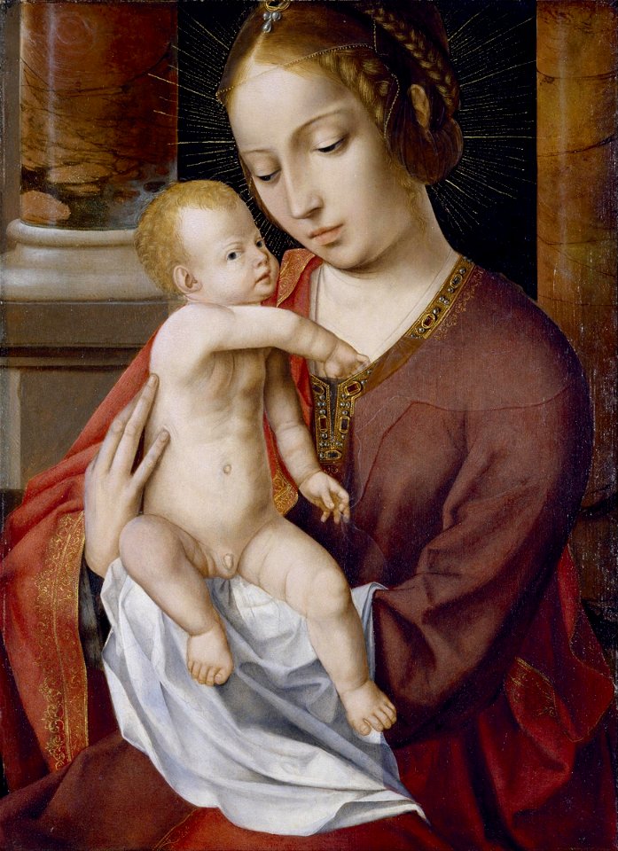 Master of the Holy Blood - Virgin and Child - Google Art Project