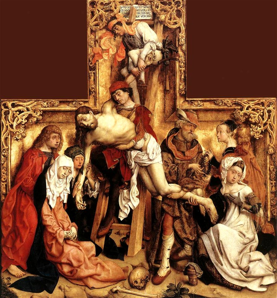 Master Of The St. Bartholomew Altar - The Descent from the Cross - WGA14625