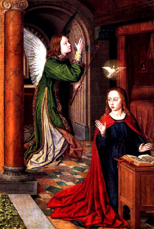 Master of Moulins - The Annunciation - WGA14463