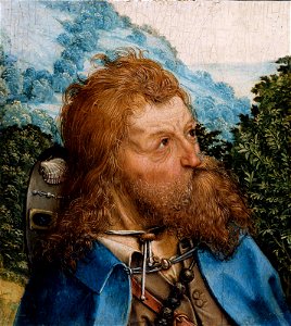 Master of the Saint Bartholomew Altarpiece - Saint James the Great of Compostella - 1993.39 - Museum of Fine Arts. Free illustration for personal and commercial use.