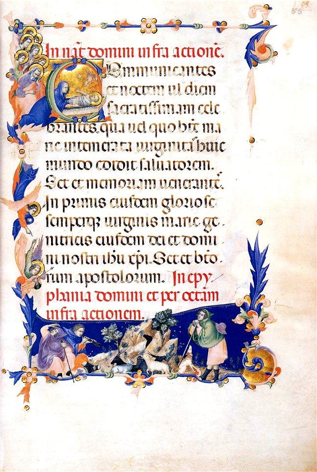 Master Of The Codex Of Saint George - Missal (Folio 55) - WGA14525
