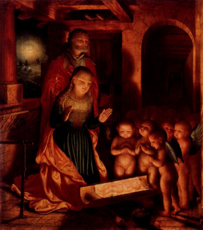 Master Of Ab Monogram - The Birth of Jesus - WGA14362