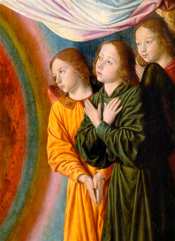 Master of Moulins - The Moulins Triptych (detail of the central panel) - WGA14456
