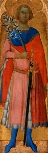 Master of Palazzo Venezia Madonna - St Victor of Siena - Google Art Project