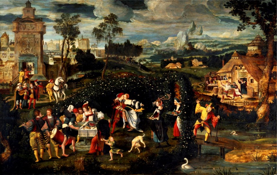 Master of the Female Half-Lengths - The Parable of the Prodigal Son
