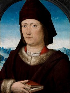 Master of the Life of the Virgin - Portrait of a Scholar