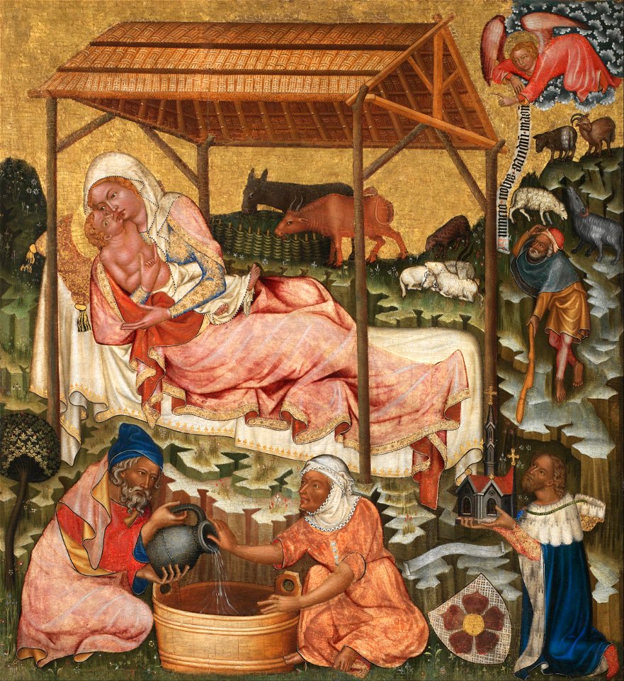 Master of the Vyšší Brod Altarpiece - Nativity - Google Art Project
