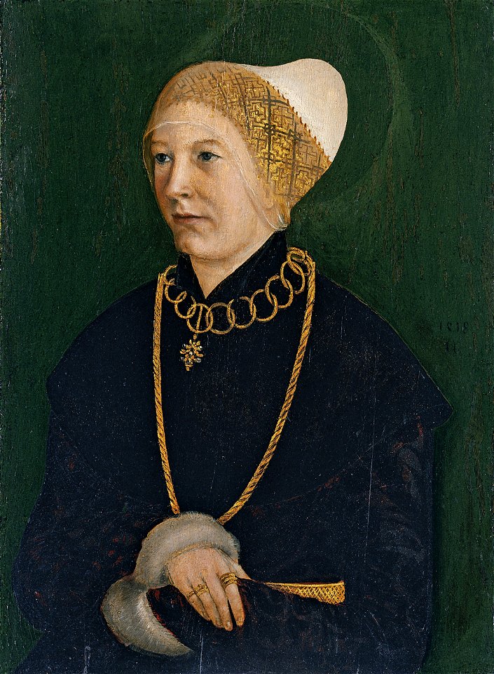 Master of the Monogram TK - Portrait of a Woman (1518)