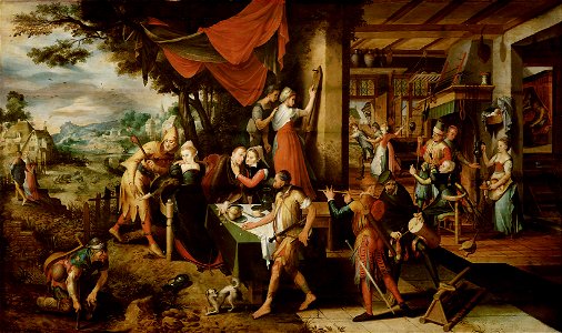 Meister des Verlorenen Sohnes - Das Gleichnis vom Verlorenen Sohn