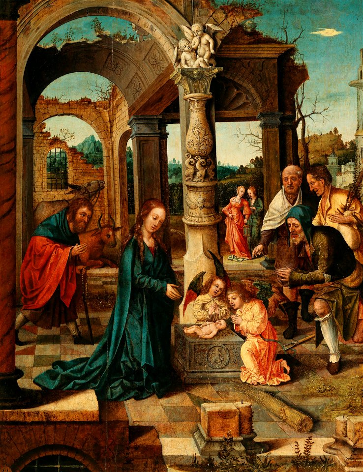 Master Von Groote - Adoration by the shepherds